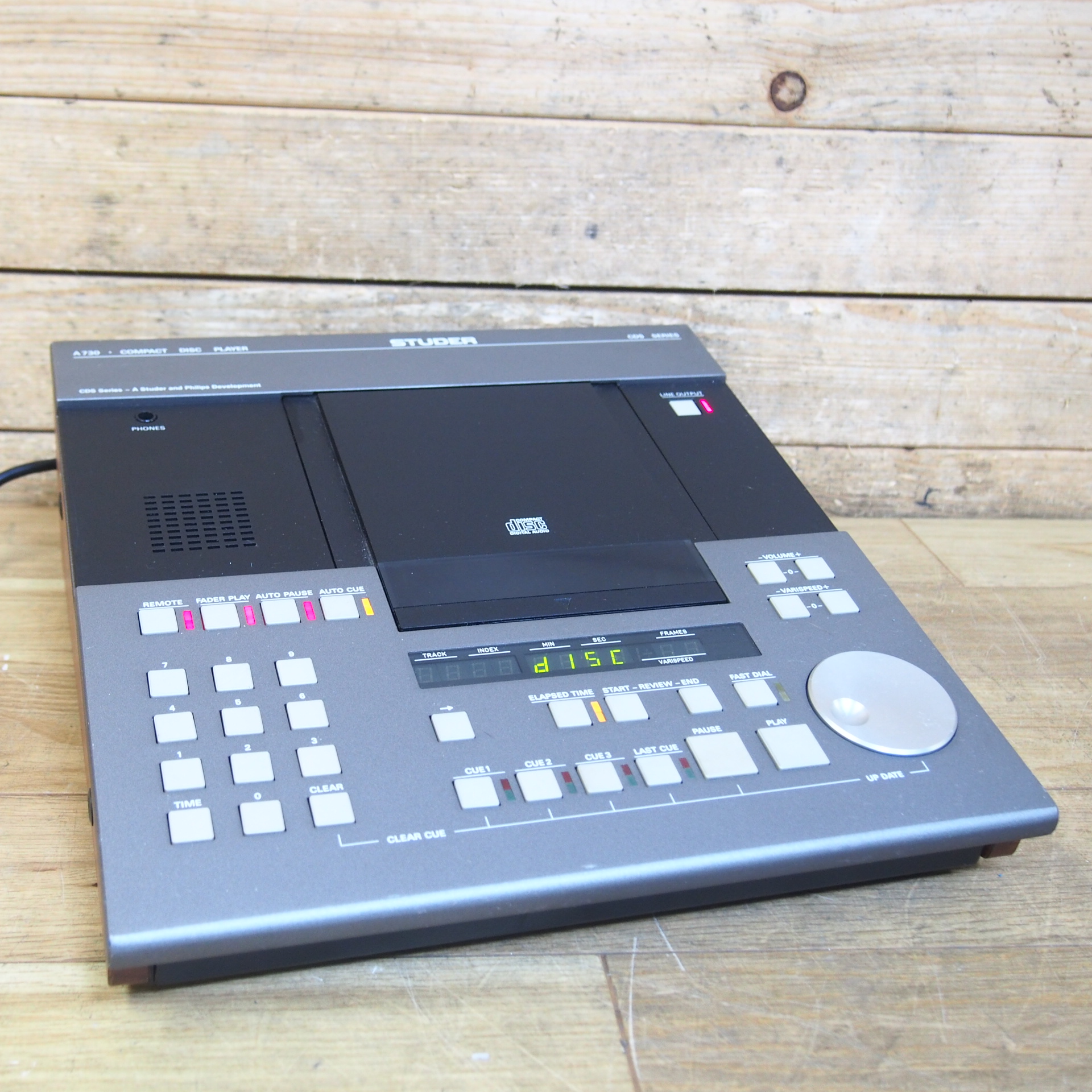 【3Y】 STUDER スチューダー CDプレーヤー A730 Compact Disc Player ジャンク 株式会社ECOLO