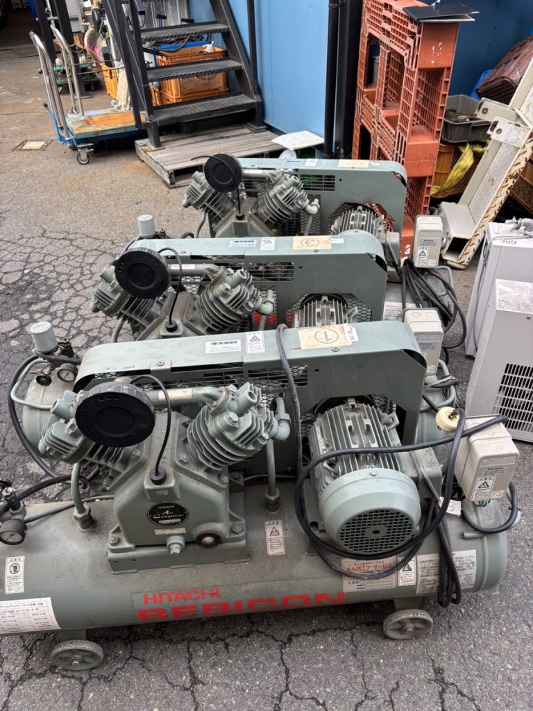 日立 レシプロコンプレッサー／エアドライヤーの買取実績