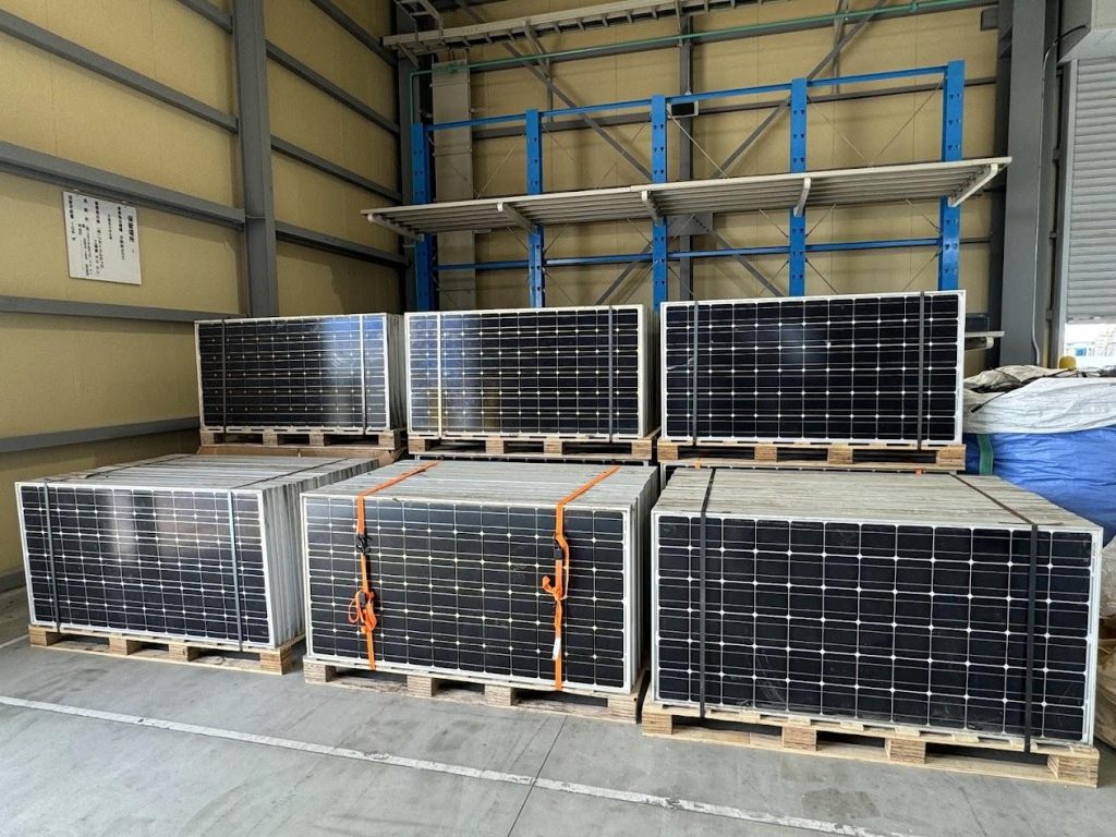 状態の良い太陽光パネルの買取対象例