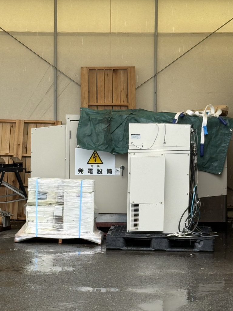 ヤンマー 45kVA 非常用発電機の買取実績