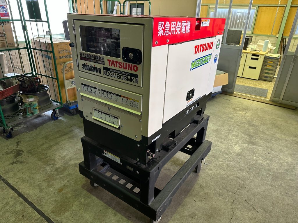 新ダイワ DGM80BMK 8kVA 買取価格420,000円