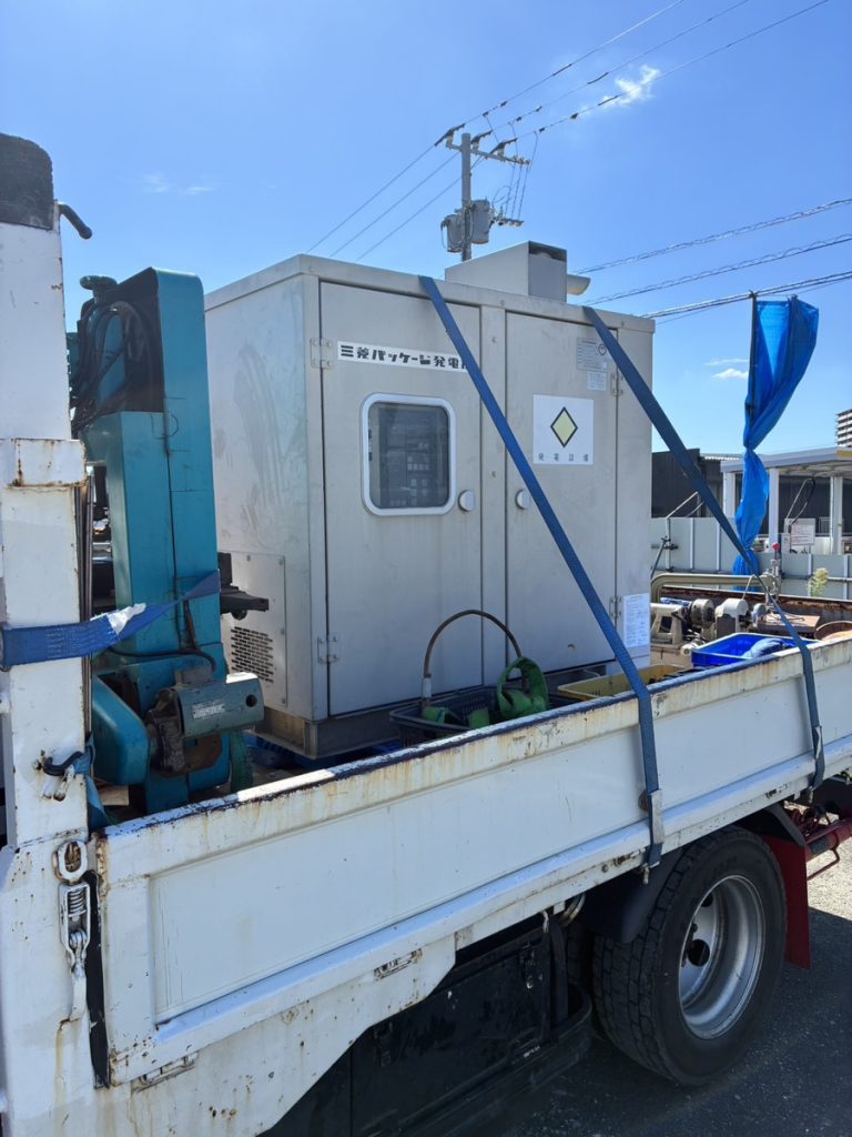三菱 非常用発電機の出張買取(福岡)